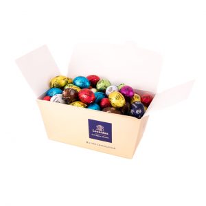Κλασικό κουτί ballotin με 750gr σοκολατένια αυγουλάκια Leonidas