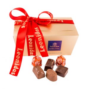Κλασικό κουτί Leonidas με 750γρ σοκολατάκια χωρίς γλουτένη