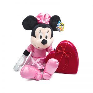 Minnie Mouse και βελούδινη καρδιά με πραλίνες Leonidas