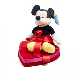Mickey Mouse και βελούδινη καρδιά με πραλίνες